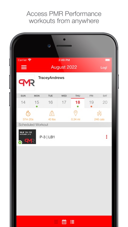 Mobile Fitness App